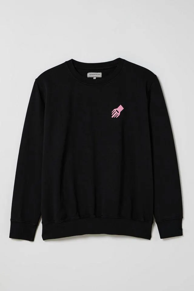 Hermanos Koumori Aztlan Graphic Crew Neck Sweatshirt