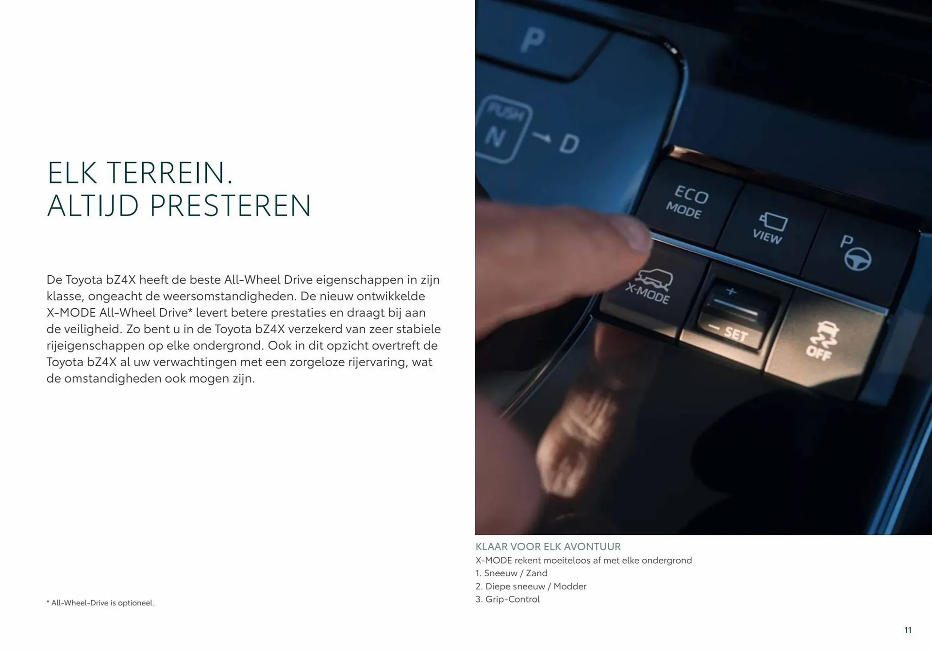 Toyota bZ4X folder van 8 januari tot 8 januari 2024 - Folder pagina 11