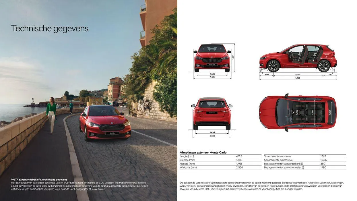 Škoda Fabia prijslijst per 10 januari 2024 van 26 juni tot 26 juni 2025 - Folder pagina 19