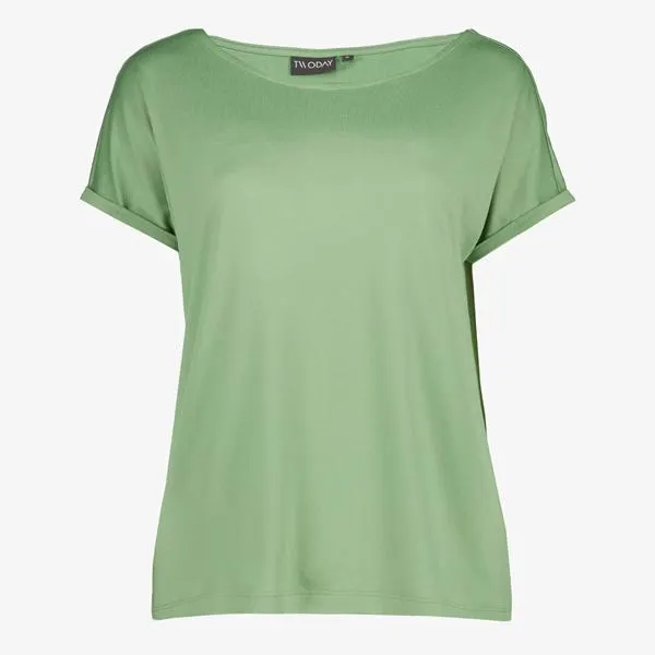 TwoDay dames T-shirt lichtgroen