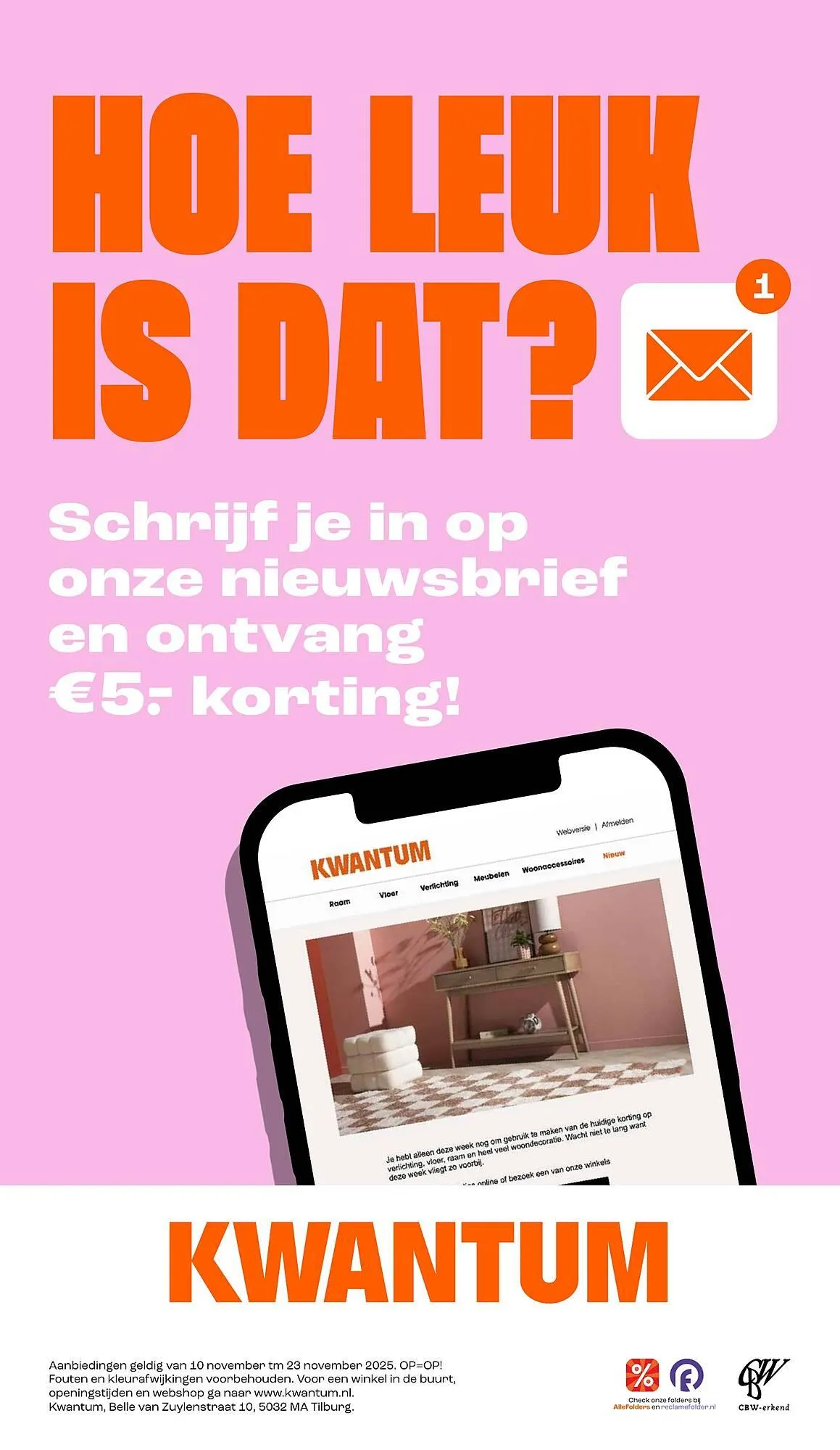 Kwantum folder van 10 november tot 23 november 2025 - Folder pagina 20