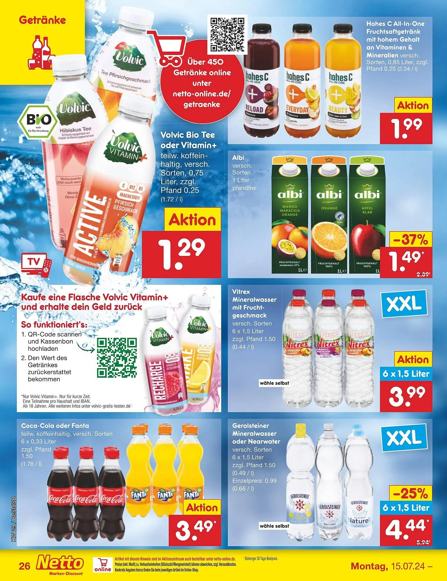 Netto Marken-Discount DE folder van 15 juli tot 20 juli 2024 - Folder pagina 28