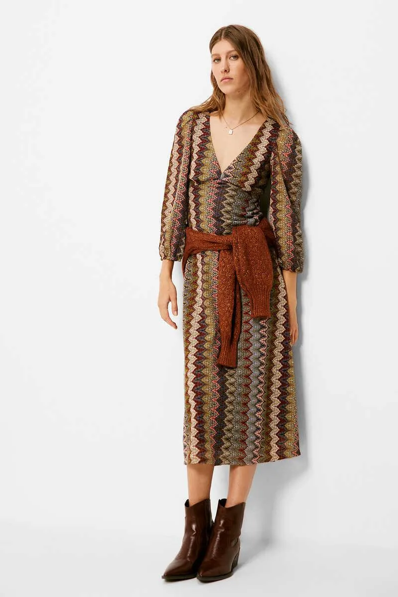 Vestido Midi ZigZag