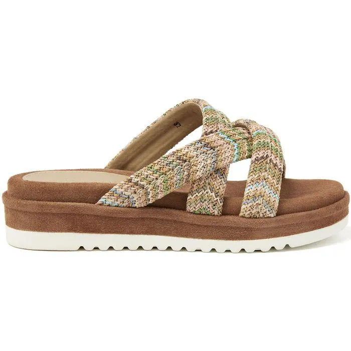 slippers dames beige