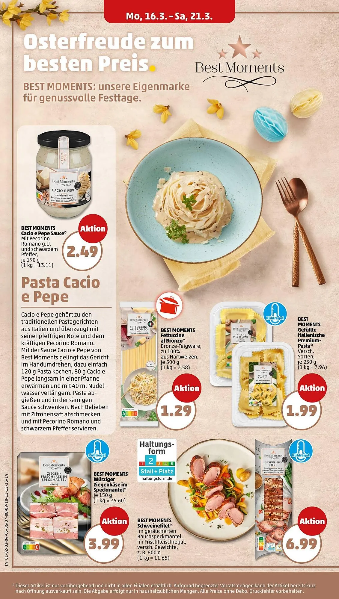 PENNY Prospekt von 16. März bis 21. März 2026 - Prospekt seite 12