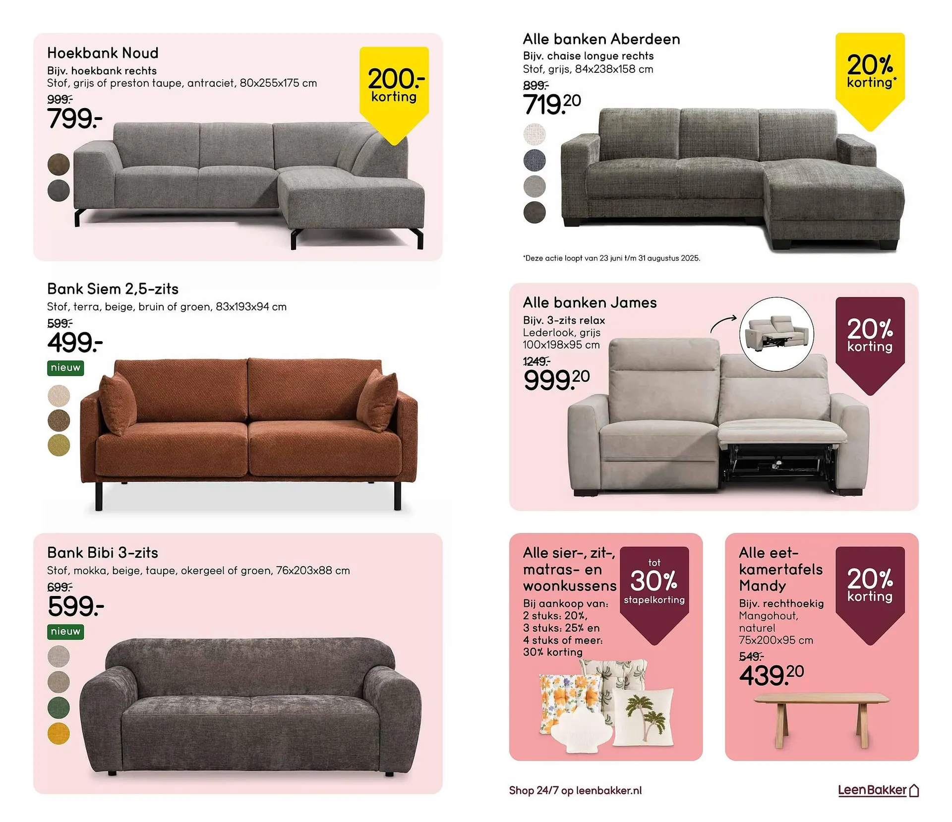 Leen Bakker folder van 23 juni tot 6 juli 2025 - Folder pagina 3