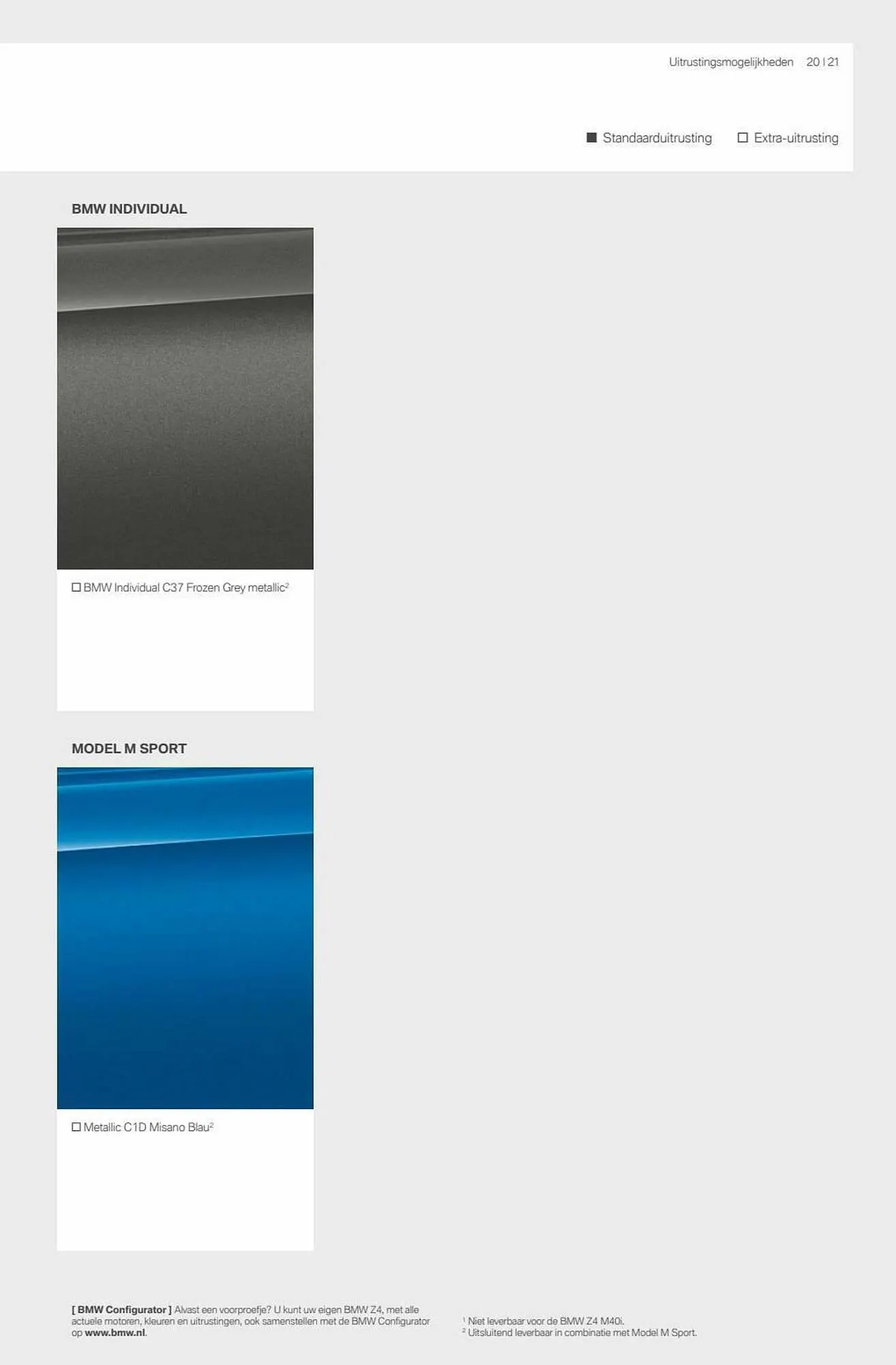 BMW Z4 folder van 31 augustus tot 31 augustus 2023 - Folder pagina 21