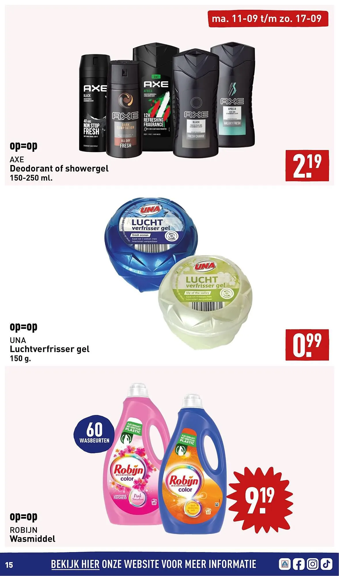 ALDI folder van 11 september tot 17 september 2023 - Folder pagina 15