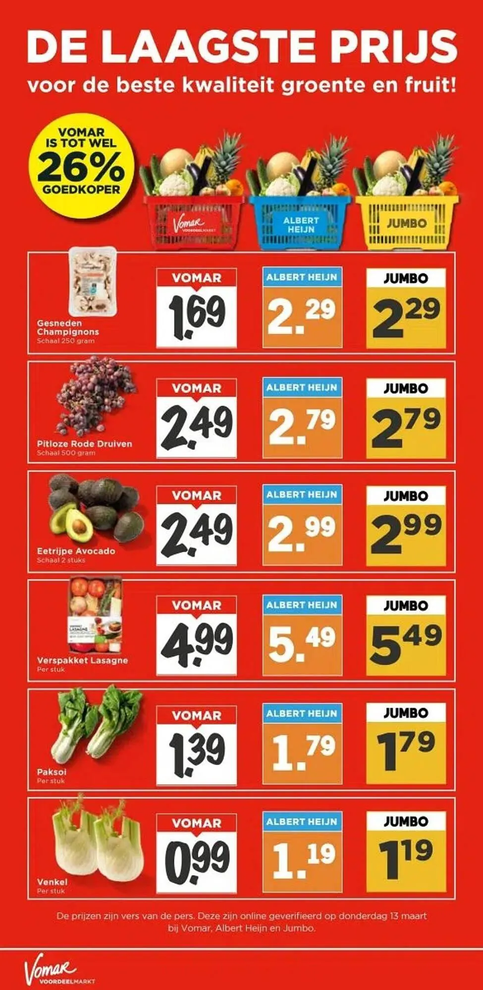 Vomar folder van 26 maart tot 29 maart 2025 - Folder pagina 21