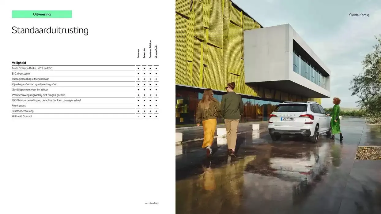 Škoda Kamiq prijslijst per 14 augustus 2024 van 22 oktober tot 22 oktober 2025 - Folder pagina 7