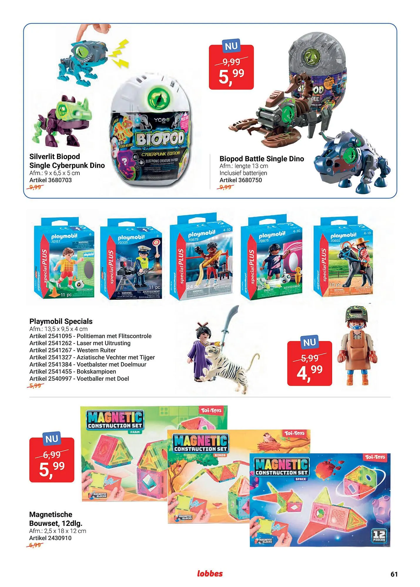 Lobbes folder van 5 september tot 5 december 2025 - Folder pagina 63