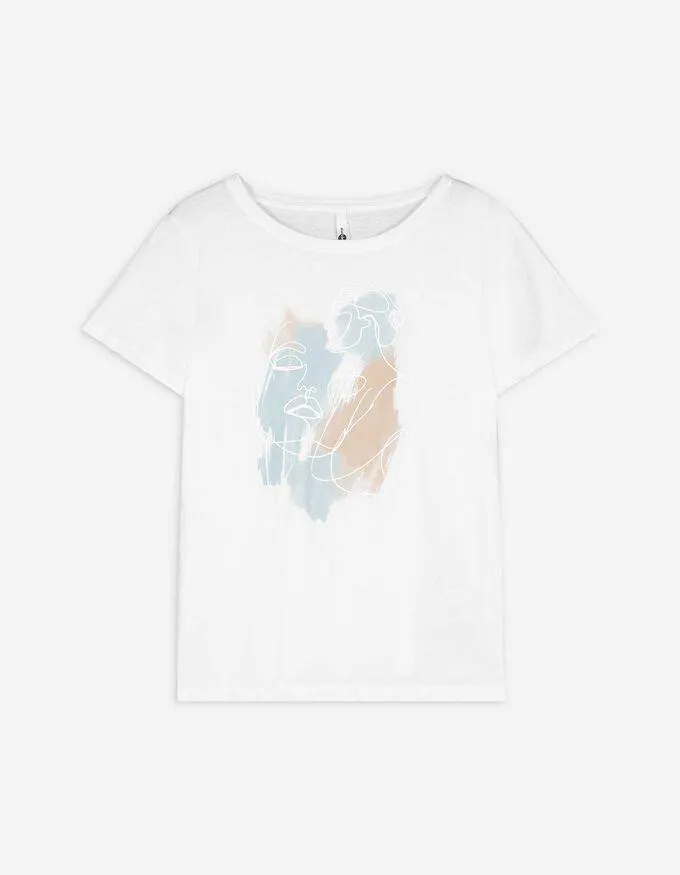 T-shirt - Glitterprint