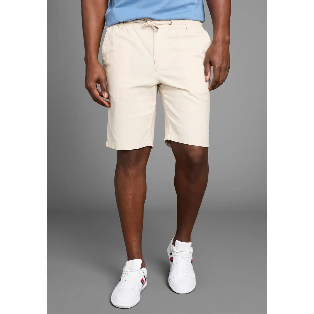 DELMAO Bermuda Van linnen Casual bermuda's