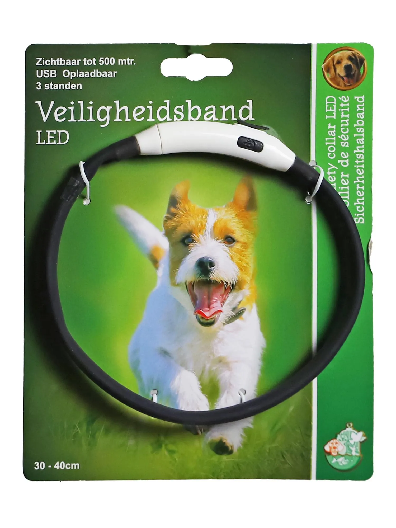 BOON Veiligheidshb. led 30-40cm zwart