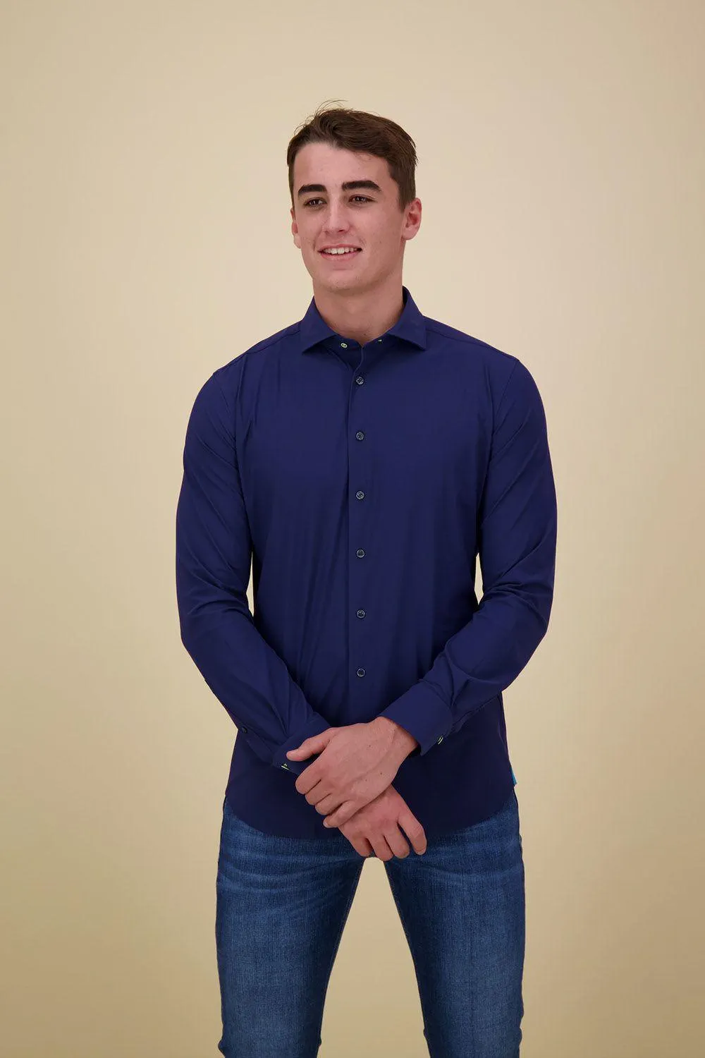 Overhemd Performance Blauw