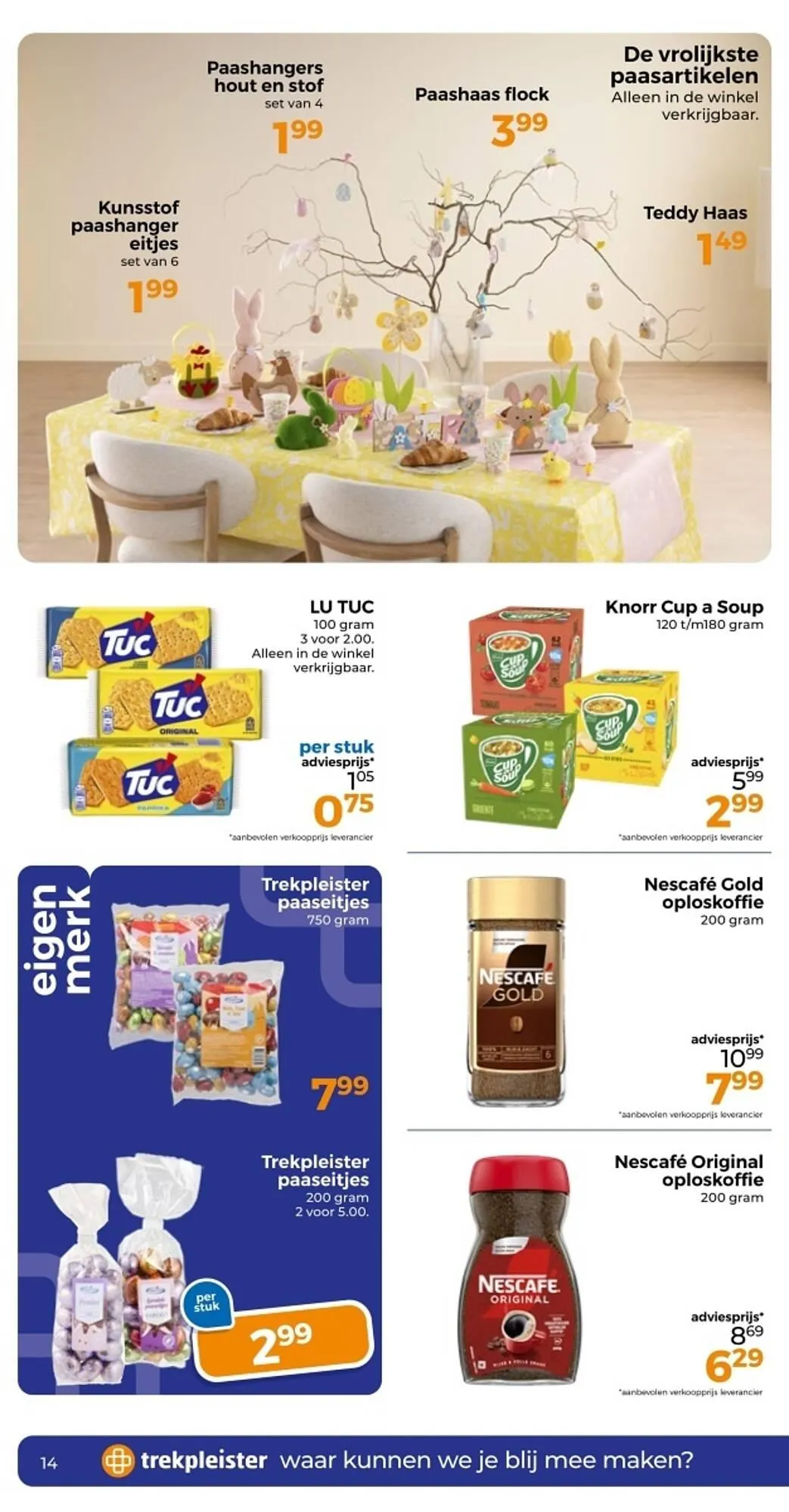 Trekpleister folder van 24 maart tot 29 maart 2026 - Folder pagina 14