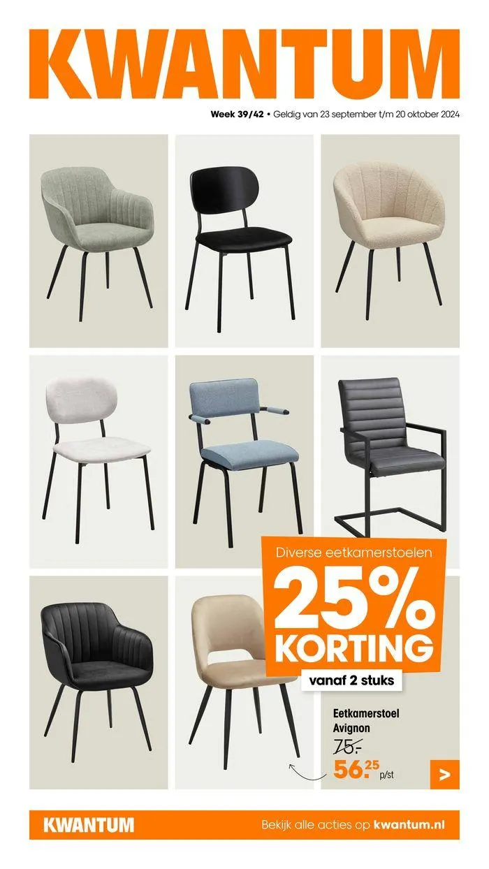 Kwantum Folder - 1 - 3924k - Online Folder Nl Wk39 van 24 september tot 8 oktober 2024 - Folder pagina 1