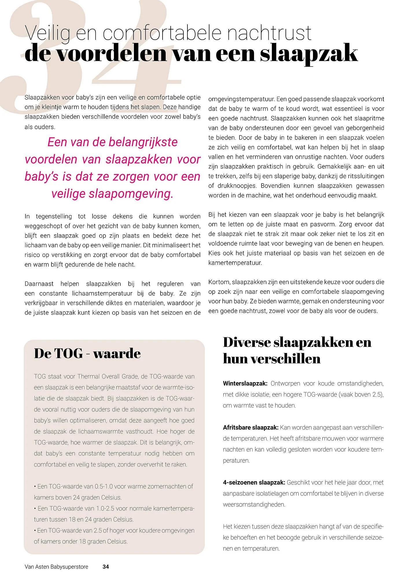 Van Asten BabySuperstore folder van 4 april tot 30 april 2025 - Folder pagina 34