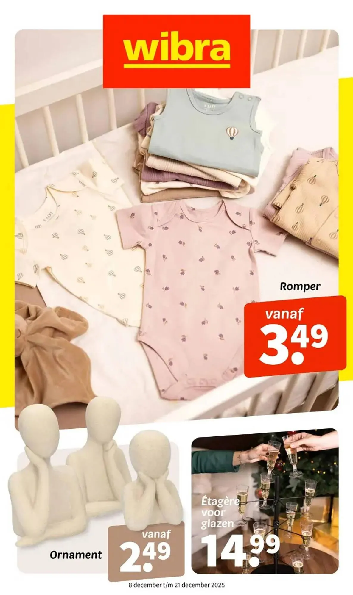 Wibra folder van 8 december tot 21 december 2025 - Folder pagina 1