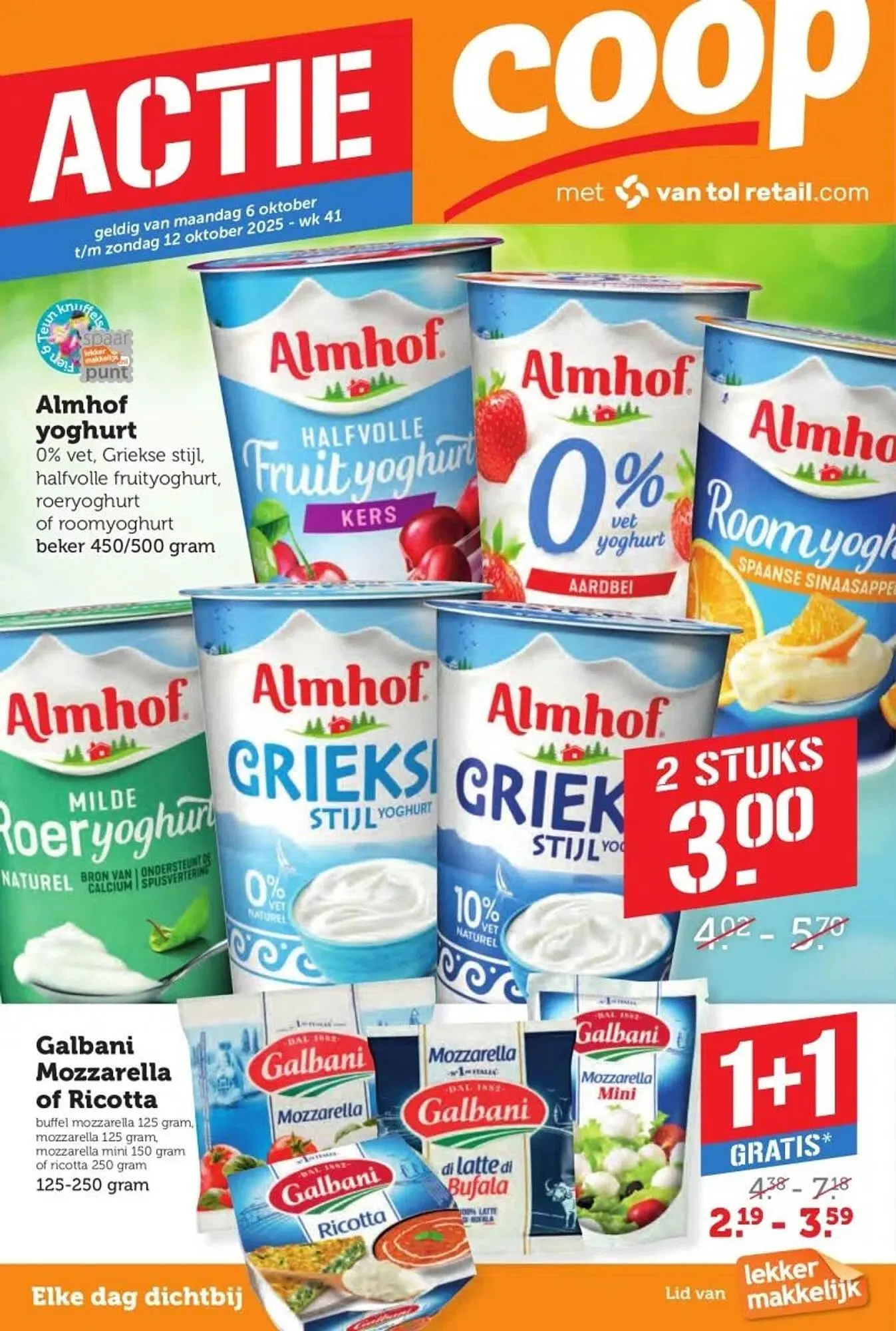 Coop folder van 6 oktober tot 12 oktober 2025 - Folder pagina 1
