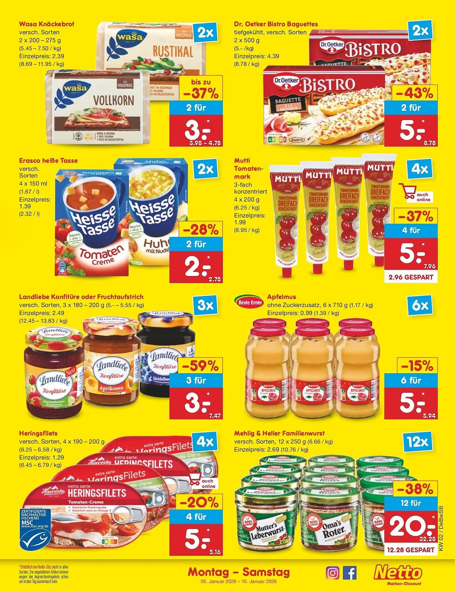 Netto Marken-Discount DE folder van 5 januari tot 10 januari 2026 - Folder pagina 23
