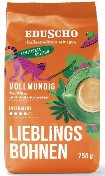 Eduscho Lieblingsbohnen vollmundig 750 g