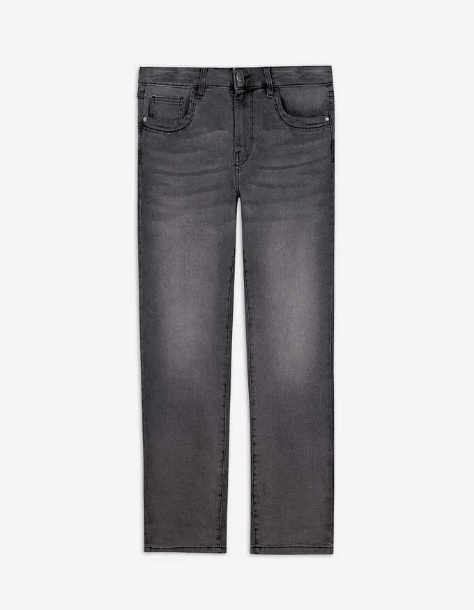 Jeans - Straight fit - grijs