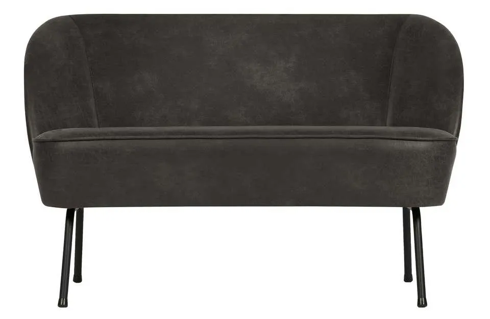 BePureHome 2-zitsbankje Vogue leer