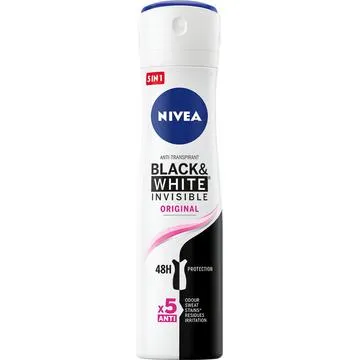 Nivea 5 in 1 Anti-Transpirant Black & White Invisible Original 150ml