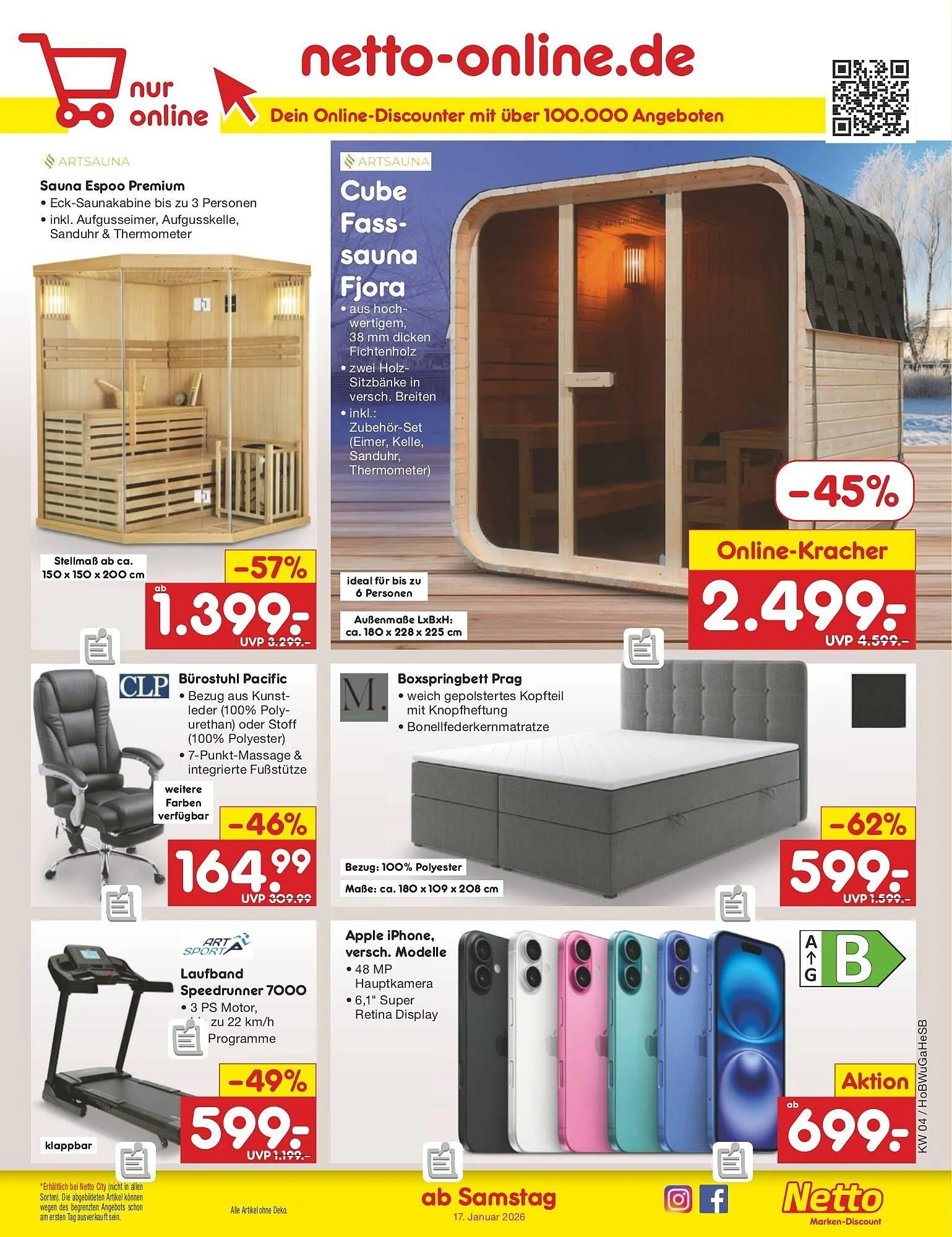 Netto Marken-Discount DE folder van 19 januari tot 24 januari 2026 - Folder pagina 39