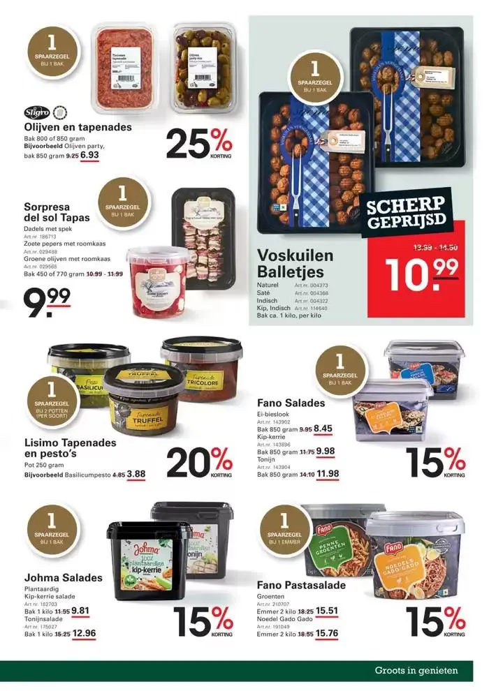 Geweldig aanbod voor koopjesjagers van 24 oktober tot 11 november 2024 - Folder pagina 32