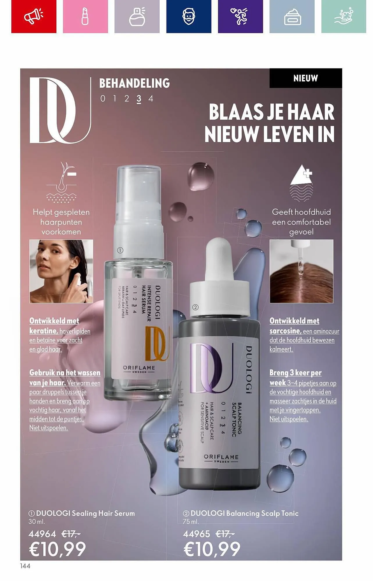 Oriflame folder van 22 augustus tot 12 september 2023 - Folder pagina 144