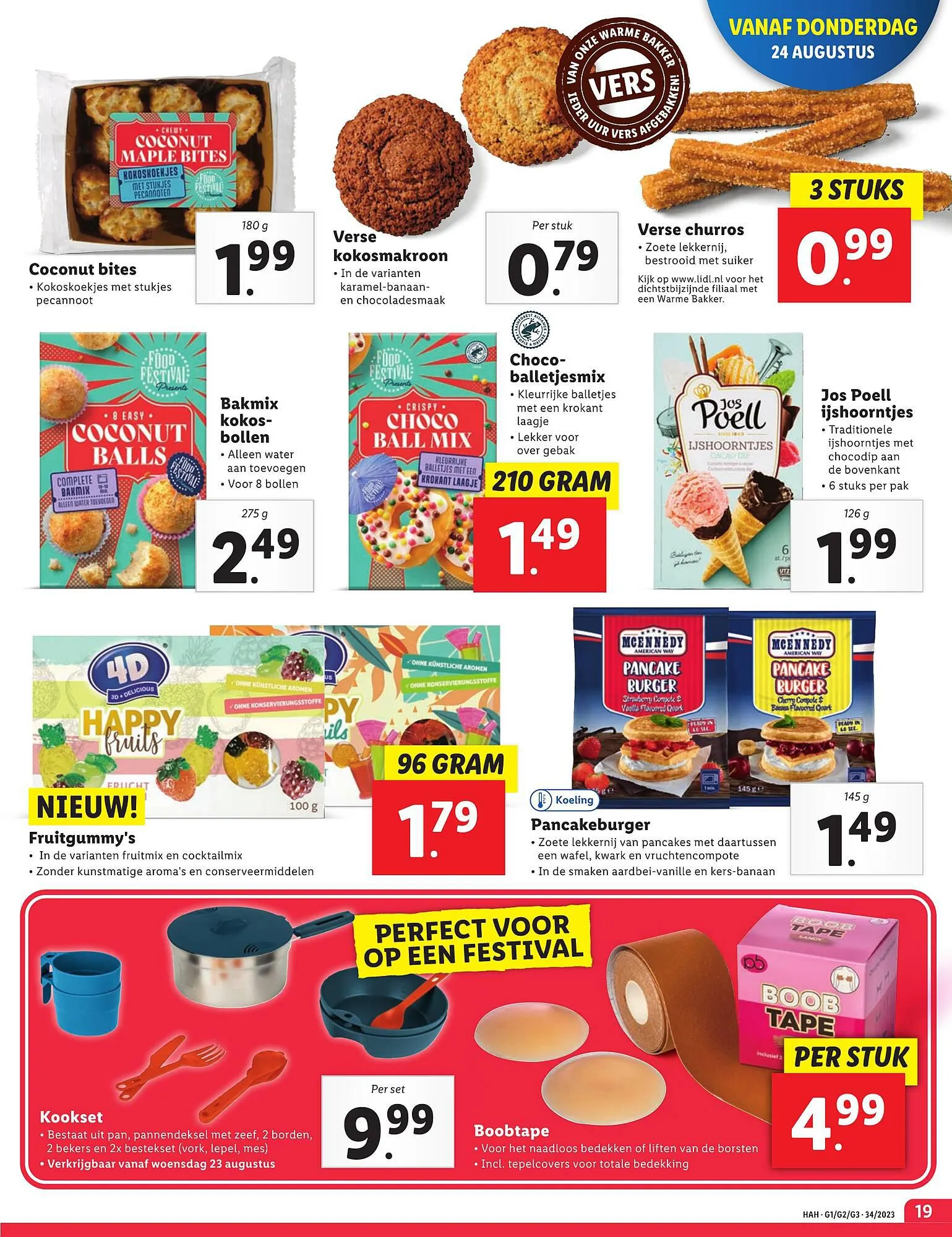 Lidl Folder van 21 augustus tot 27 augustus 2023 - Folder pagina 19