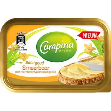 Campina botergoud smeerbaar 225g