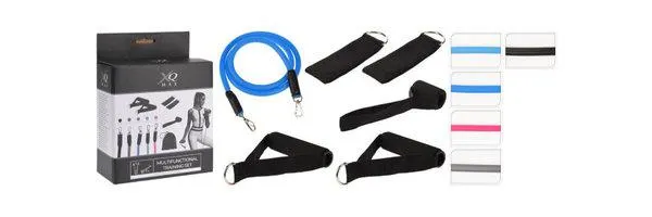 Premium Suspension Trainer, Elastisch, Veelkleurig