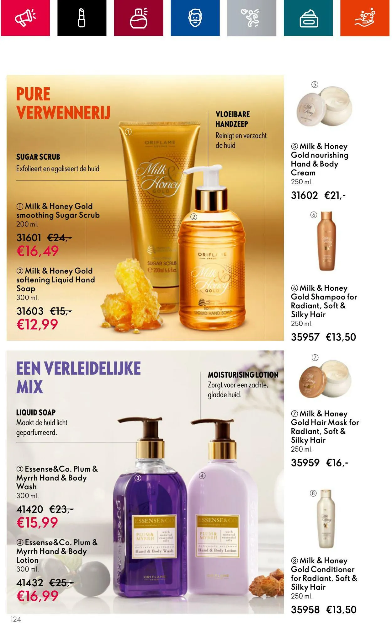 Oriflame Actuele folder van 28 juni tot 18 juli 2023 - Folder pagina 124