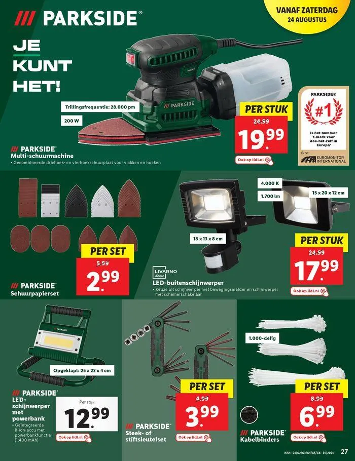 Actuele deals en aanbiedingen van 15 augustus tot 28 augustus 2024 - Folder pagina 31