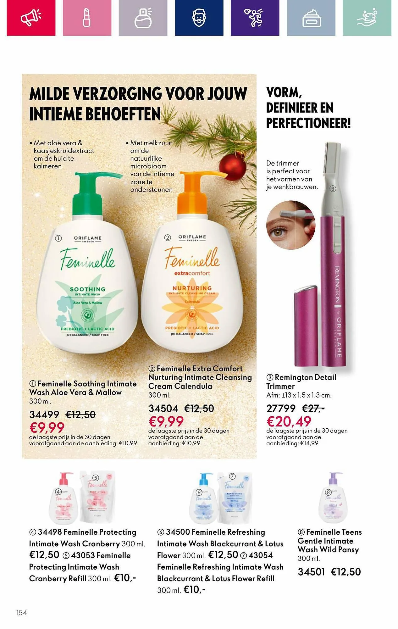 Oriflame folder van 8 november tot 28 november 2023 - Folder pagina 154