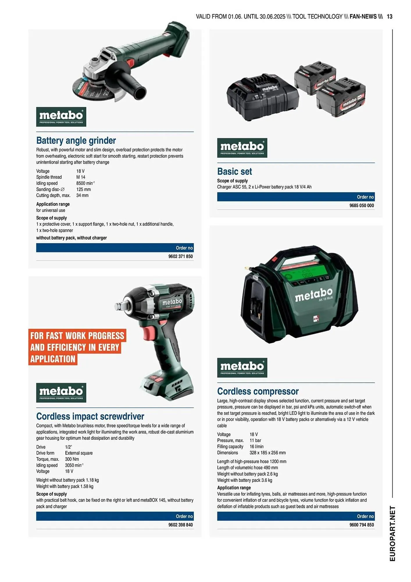 Europart folder van 3 juni tot 30 juni 2025 - Folder pagina 13