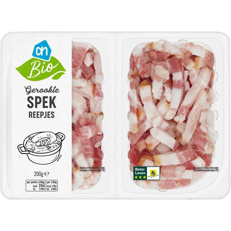 AH Biologisch Gerookte spekreepjes