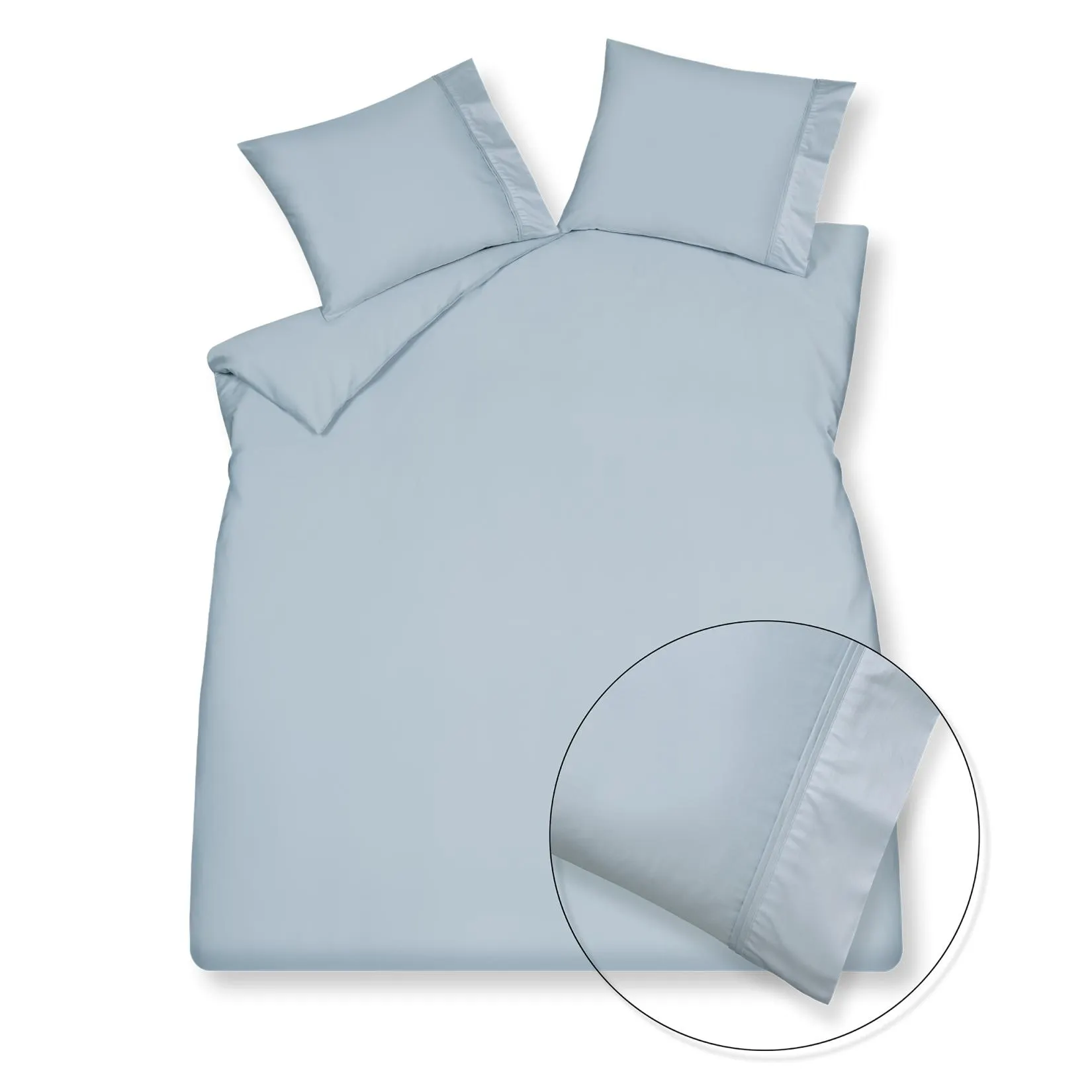PURITY 87 XL dekbedovertrekset | dusty blue