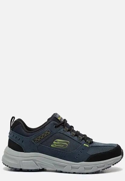 Skechers Oak Canyon Sneakers blauw Textiel