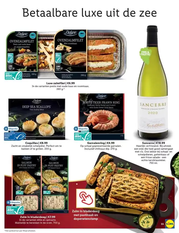 Onze beste aanbiedingen voor u van 31 oktober tot 26 december 2024 - Folder pagina 55