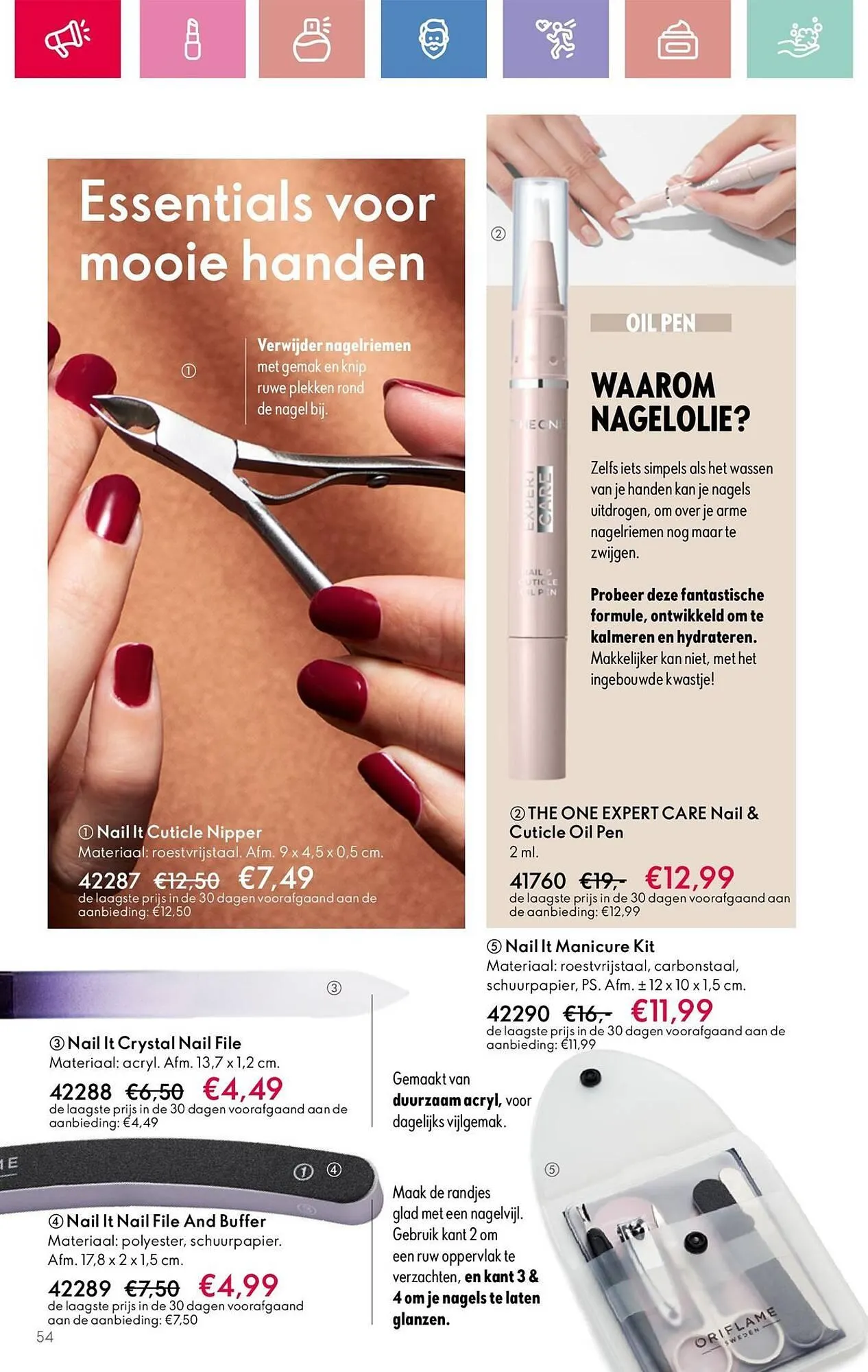 Oriflame folder van 10 maart tot 29 maart 2025 - Folder pagina 54