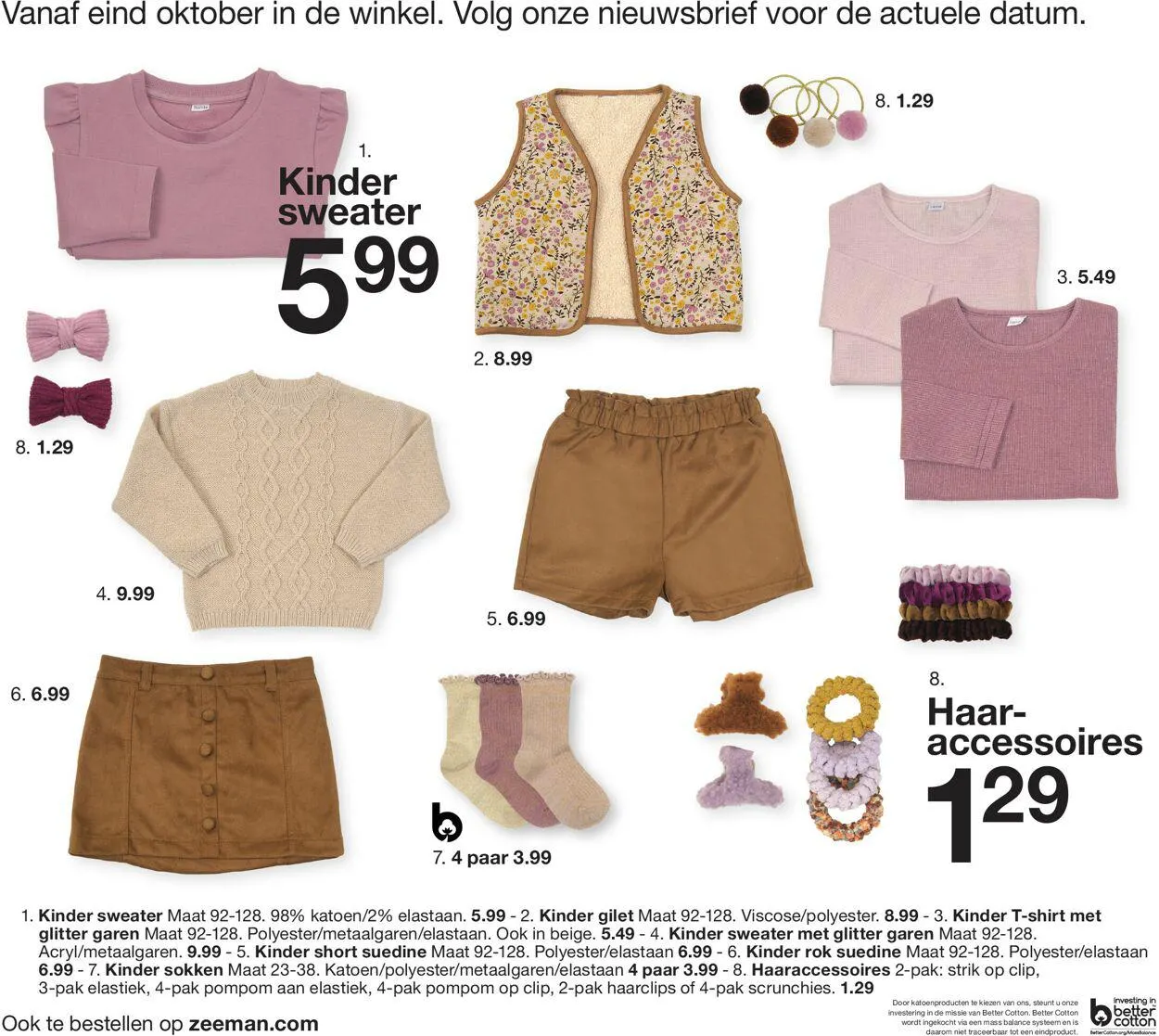 Zeeman Actuele folder van 17 juli tot 31 december 2023 - Folder pagina 34