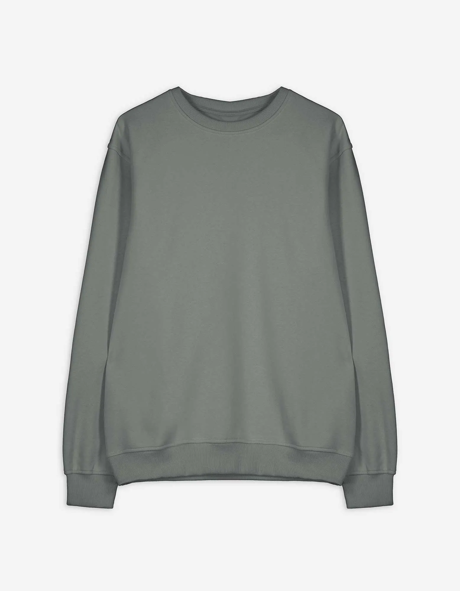 Mikina - Relax Fit střih - tmave zelena