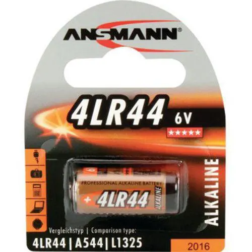 Alkalinebatterijen ANSMANN 1510-0009 4LR44