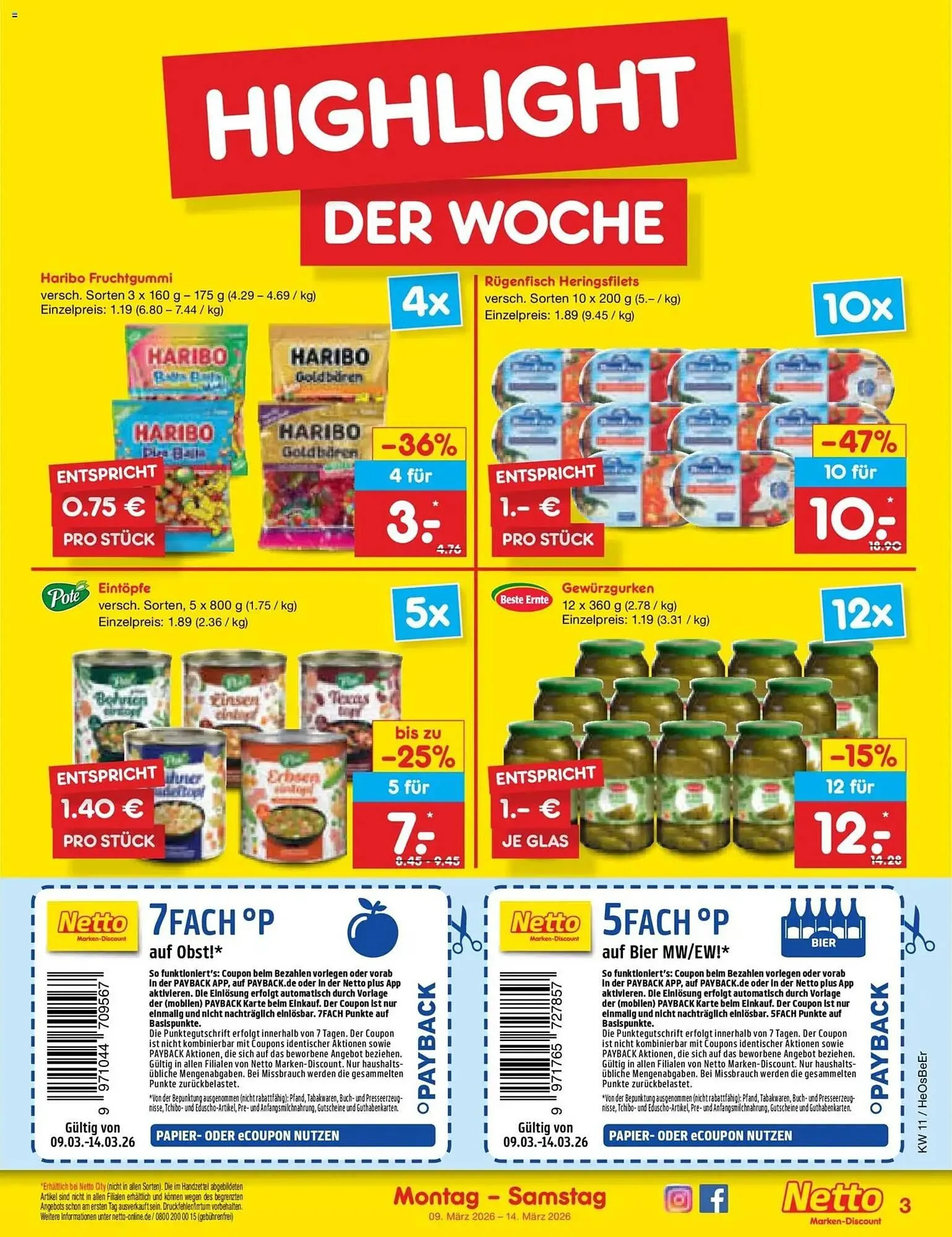 Netto Marken-Discount DE folder van 9 maart tot 14 maart 2026 - Folder pagina 3