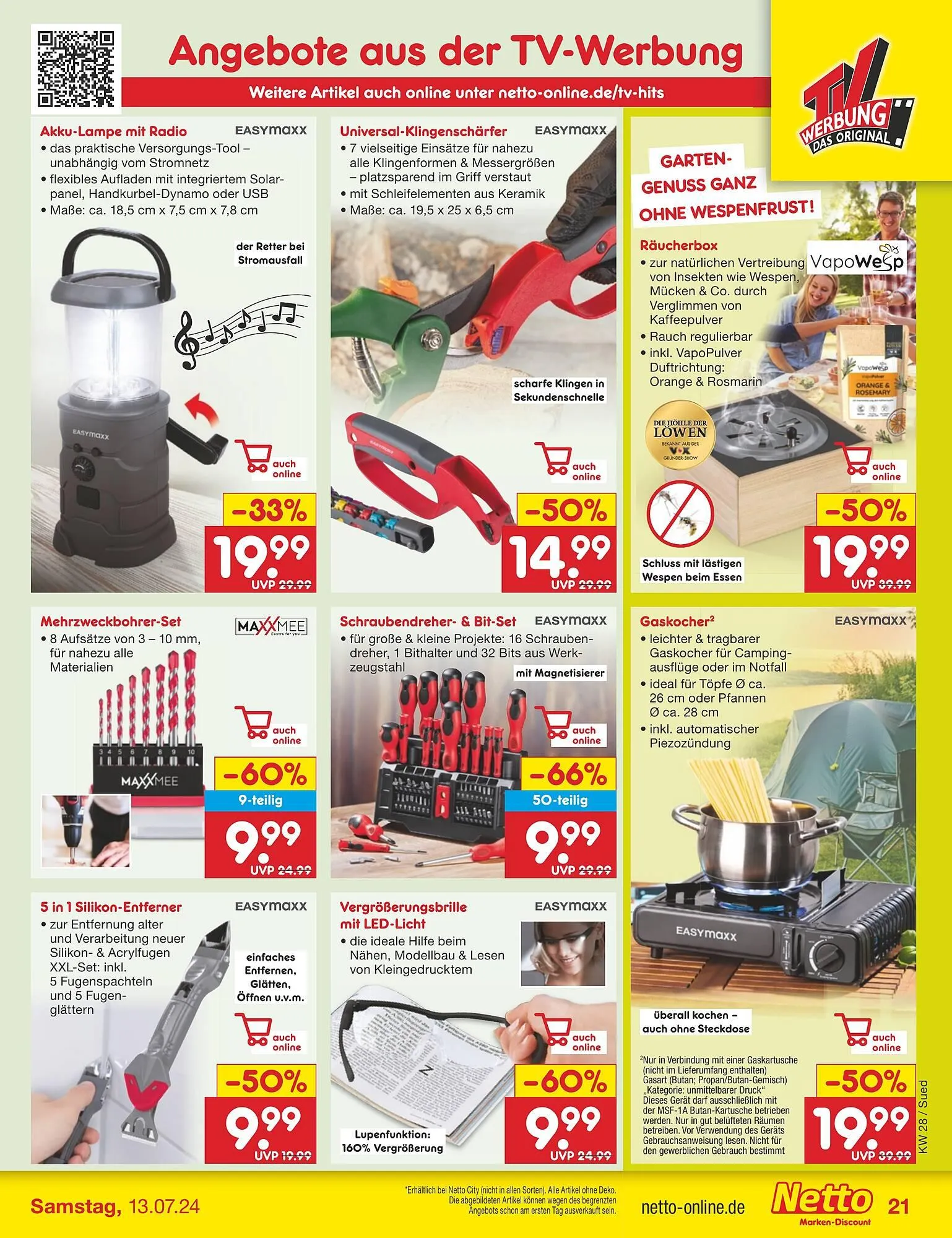 Netto Marken-Discount DE folder van 8 juli tot 13 juli 2024 - Folder pagina 27