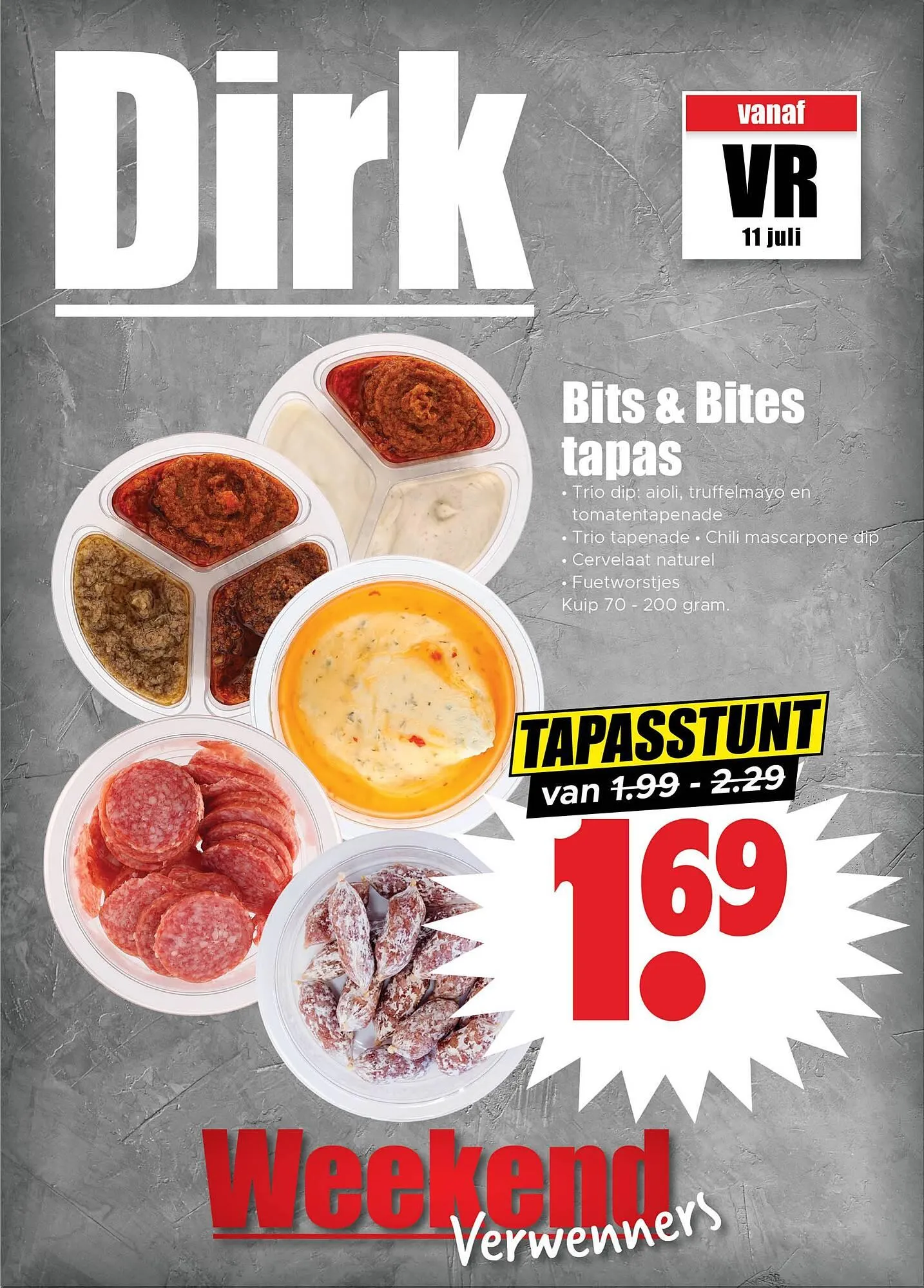 Dirk folder van 11 juli tot 13 juli 2025 - Folder pagina 1